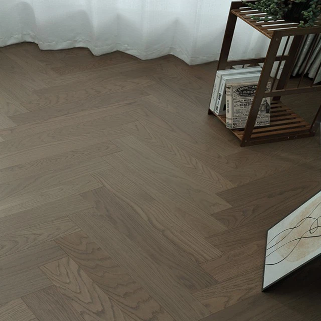 Herringhone White Oak Engineered Wood Flooring