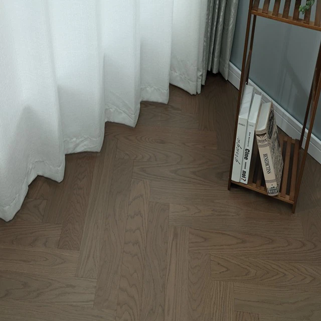 Herringhone White Oak Engineered Wood Flooring