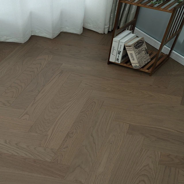 Herringhone White Oak Engineered Wood Flooring