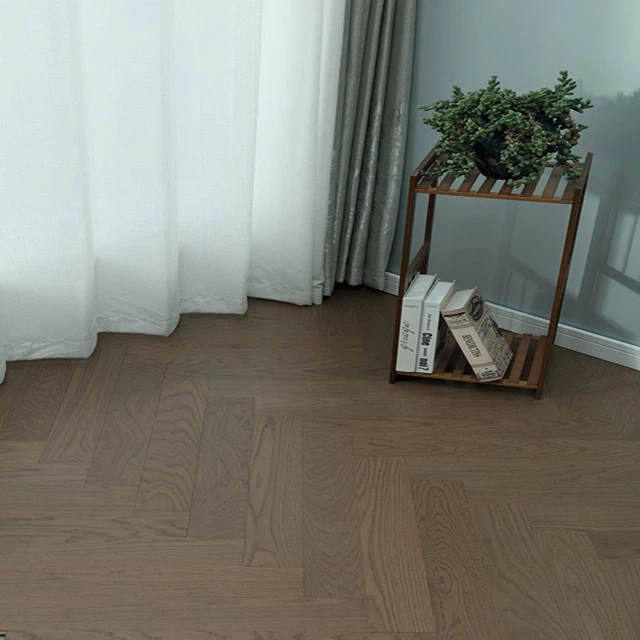 Herringhone White Oak Engineered Wood Flooring